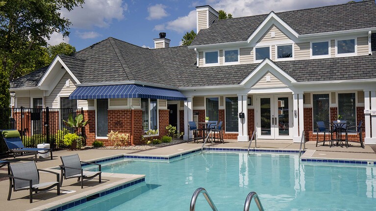 Pool Deck with Leasing Center Access